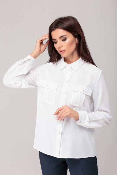 Рубашка Anelli 812 белый размер 42-58 #1