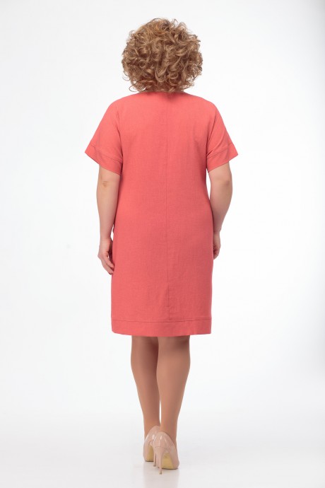 Платье Anelli 301 малиновый размер 46-56 #4
