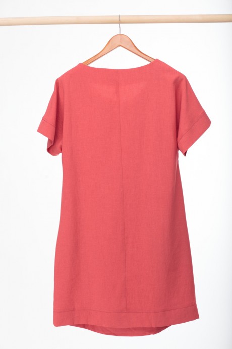 Платье Anelli 301 малиновый размер 46-56 #8