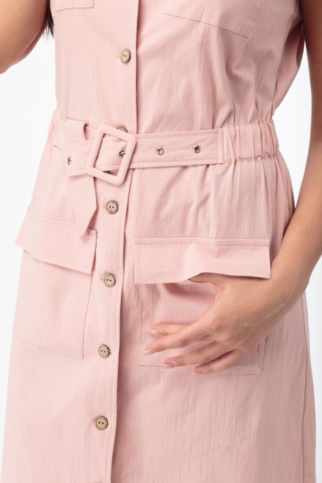 Платье Anelli 720 мягкий розовый размер 44-52 #7