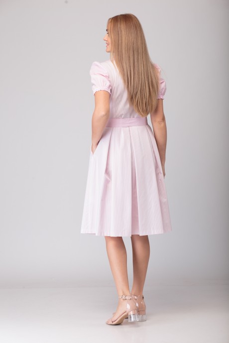 Платье Anelli 815 розовый размер 42-52 #5