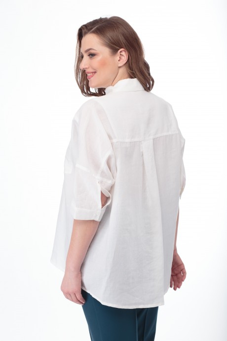 Рубашка Anelli 385 белый размер 44-54 #5