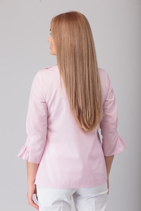 Блузка Anelli 816 розовый размер 42-52 #6