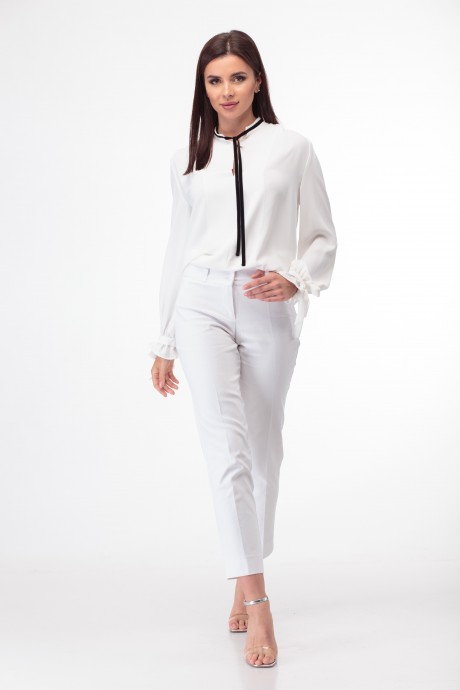 Блузка Anelli 828 белый размер 42-52 #3