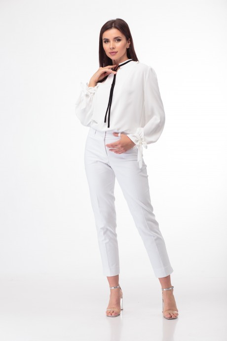 Блузка Anelli 828 белый размер 42-52 #5