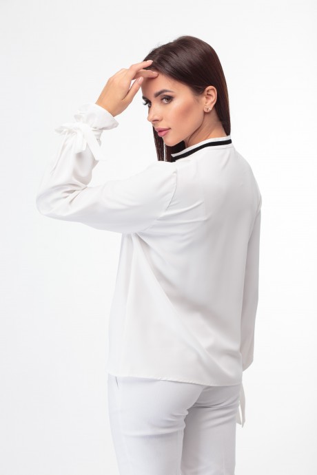 Блузка Anelli 828 белый размер 42-52 #6