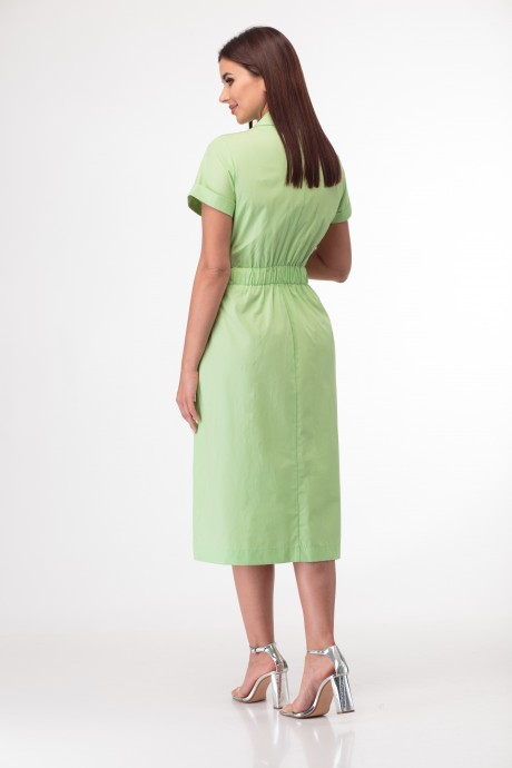 Платье Anelli 854 салатовые тона размер 46-56 #5