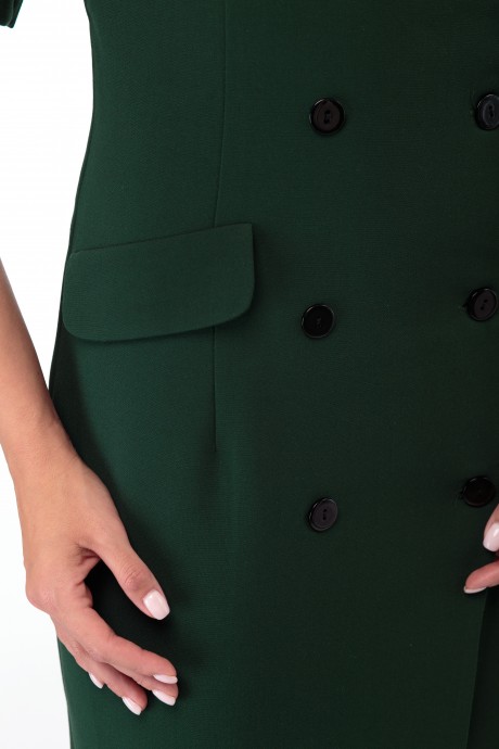 Платье Anelli 333 зелёный размер 48-54 #5