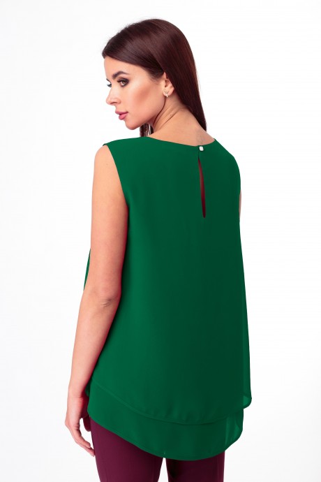 Блузка Anelli 809 зеленый размер 44-52 #3
