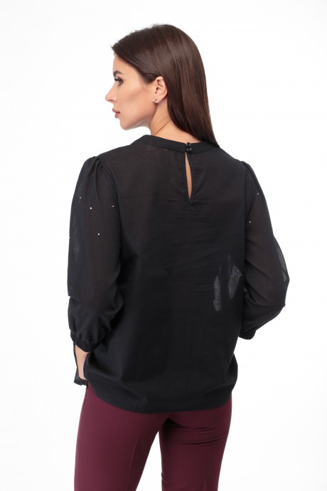 Блузка Anelli 848 черный размер 42-48 #6