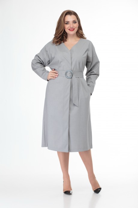 Вечернее платье Anelli 882 серый размер 50-60 #1