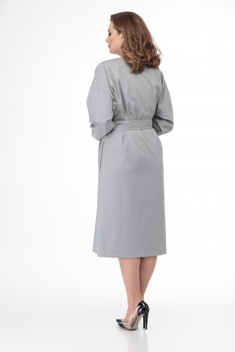 Вечернее платье Anelli 882 серый размер 50-60 #6