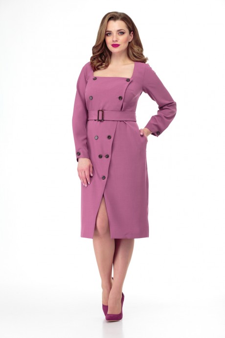 Платье Anelli 890 розовые тона размер 48-56 #4