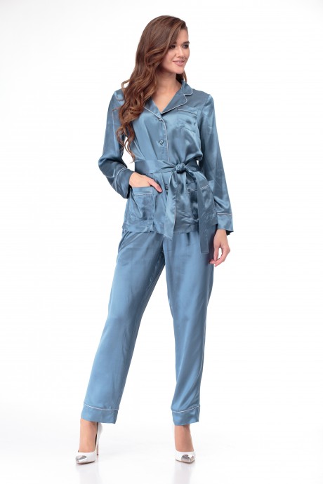 Пижама Anelli 870 бледно-голубой размер 44-56 #3