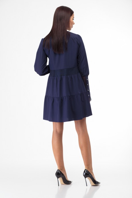 Платье Anelli 792 синий размер 42-48 #2