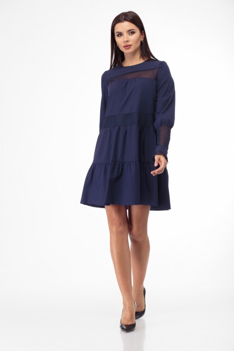 Платье Anelli 792 синий размер 42-48 #3