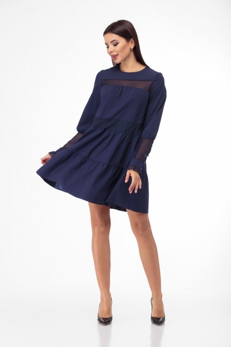 Платье Anelli 792 синий размер 42-48 #6