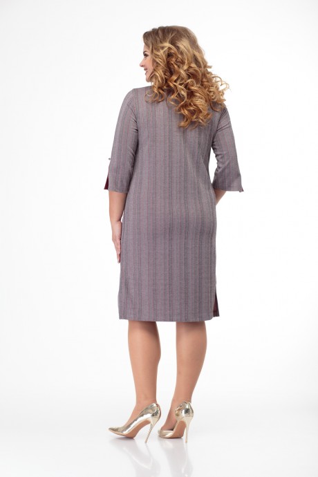 Платье Anelli 899 бордовые тона размер 52-60 #2