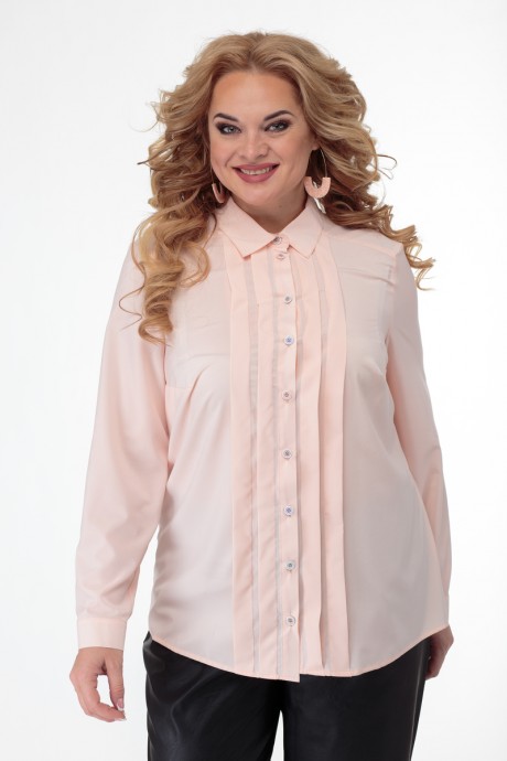 Рубашка Anelli 408 розовая размер 46-58 #1