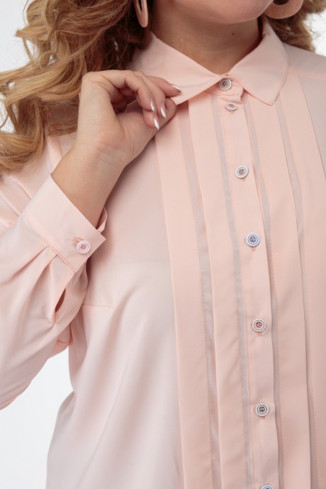 Рубашка Anelli 408 розовая размер 46-58 #5