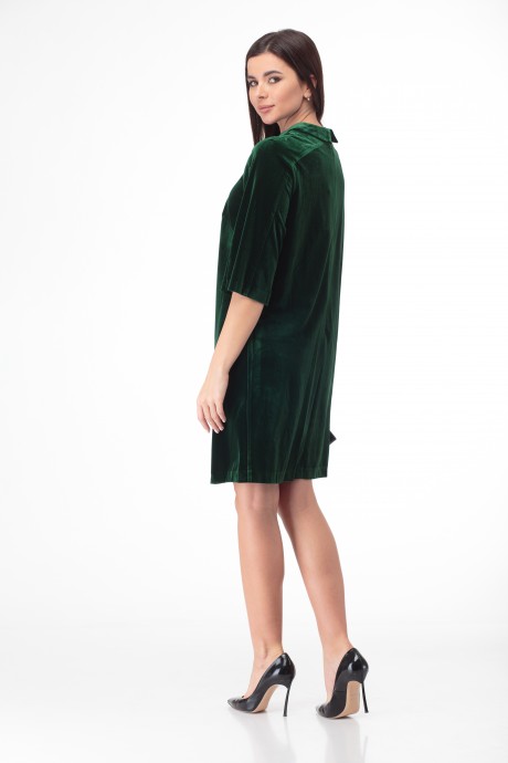 Вечернее платье Anelli 619 зелень размер 48-54 #9
