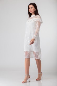 Вечернее платье Anelli 684 белые тона #1