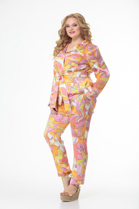 Пижама Anelli 870 лиловые тона размер 44-56 #1