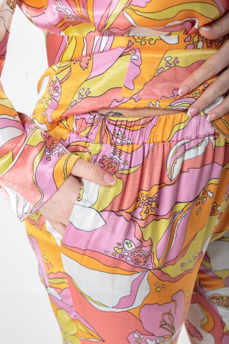 Пижама Anelli 870 лиловые тона размер 44-56 #5