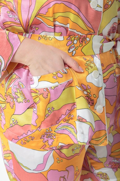 Пижама Anelli 870 лиловые тона размер 44-56 #6