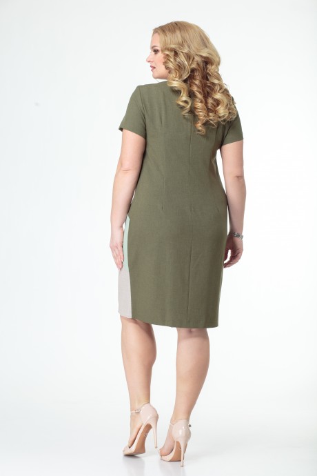 Платье Anelli 470 с бирюзовыми тонами размер 50-60 #3