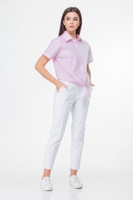 Рубашка Anelli 1006 розовые тона размер 44-52 #10