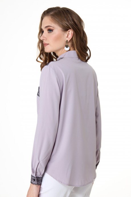 Рубашка Anelli 940 лиловые тона размер 44-54 #2