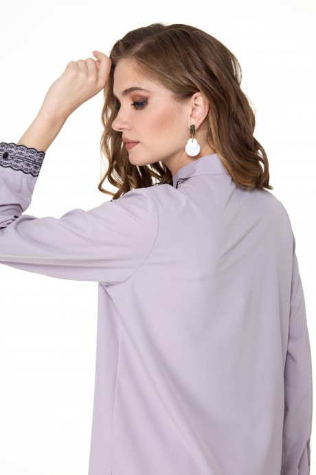 Рубашка Anelli 940 лиловые тона размер 44-54 #4
