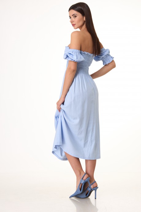 Платье Anelli 1032 голубой размер 42-48 #2