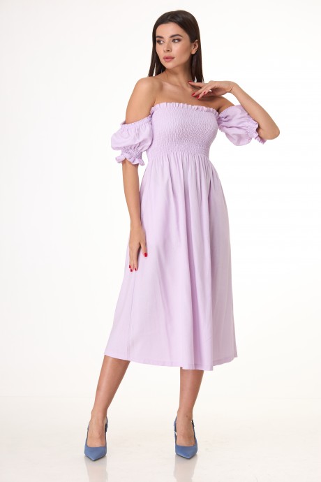 Платье Anelli 1032 лаванда размер 42-48 #1