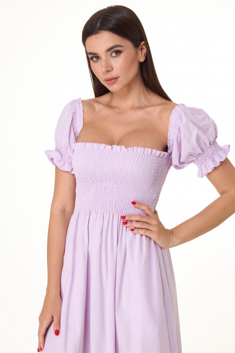 Платье Anelli 1032 лаванда размер 42-48 #4