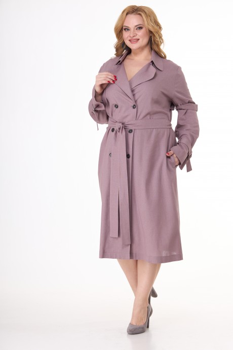 Платье Anelli 1029 фиолетовые тона размер 50-56 #5