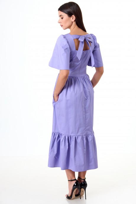 Платье Anelli 1058 лавандовые тона размер 44-56 #5