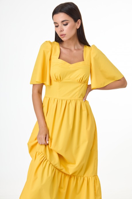 Платье Anelli 1058 желтый размер 44-56 #2