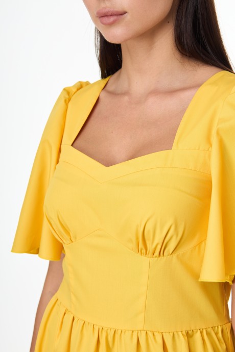 Платье Anelli 1058 желтый размер 44-56 #3