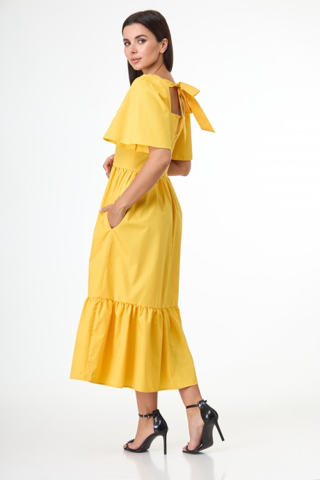 Платье Anelli 1058 желтый размер 44-56 #6