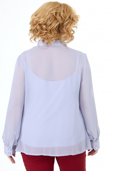 Блузка Anelli 1087 серый размер 48-58 #2