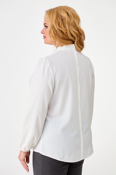 Блузка Anelli 1085 белый размер 52-58 #3