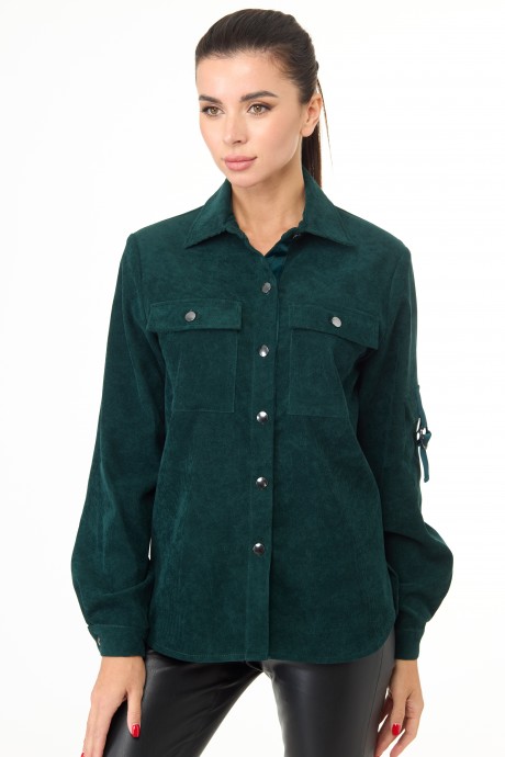Рубашка Anelli 934 зеленый размер 46-56 #1