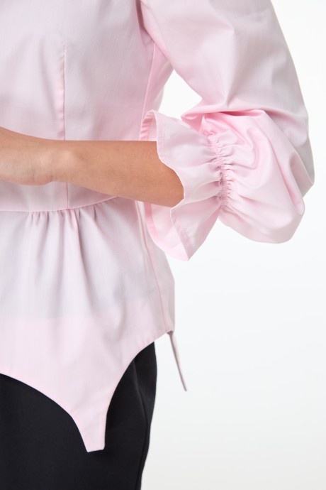 Блузка Anelli 1110 розовый размер 42-52 #3