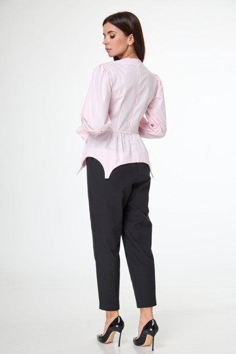 Блузка Anelli 1110 розовый размер 42-52 #5