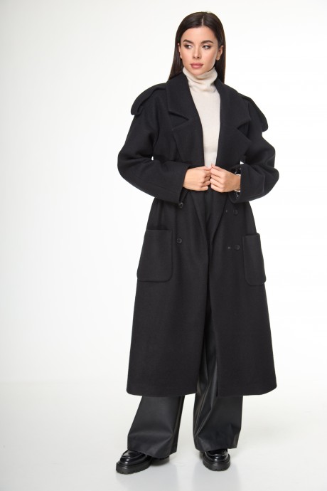 Пальто Anelli 1154 чёрный размер 46-60 #2