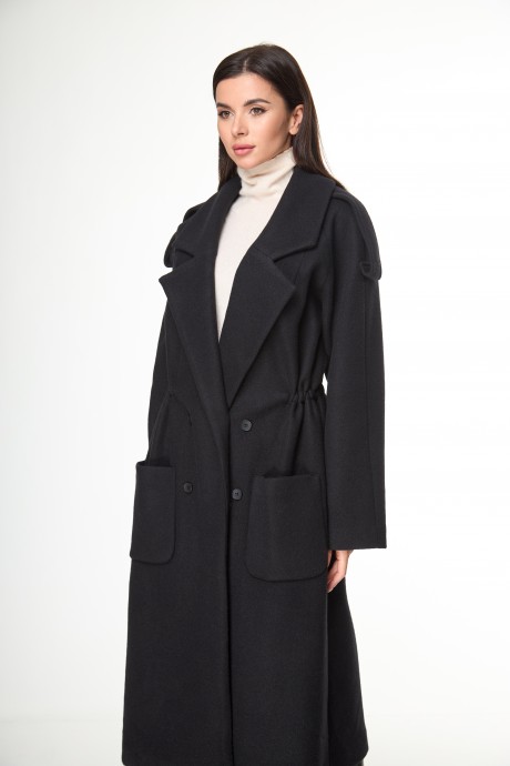 Пальто Anelli 1154 чёрный размер 46-60 #4
