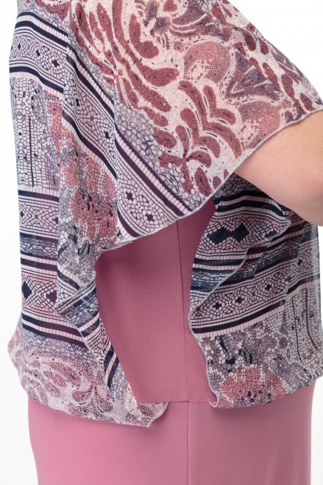 Платье Anelli 141 розовые тона размер 48-58 #5