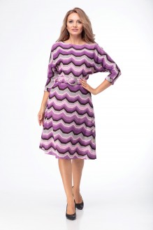 Платье Anelli 770 фиолет #1